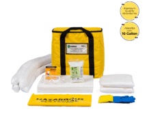 10 Gallon Oil Spill Kit in ENPAC Speedy Duffel Bag