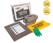 10 Liter Universal Spill Kit in Transparent Carry Bag