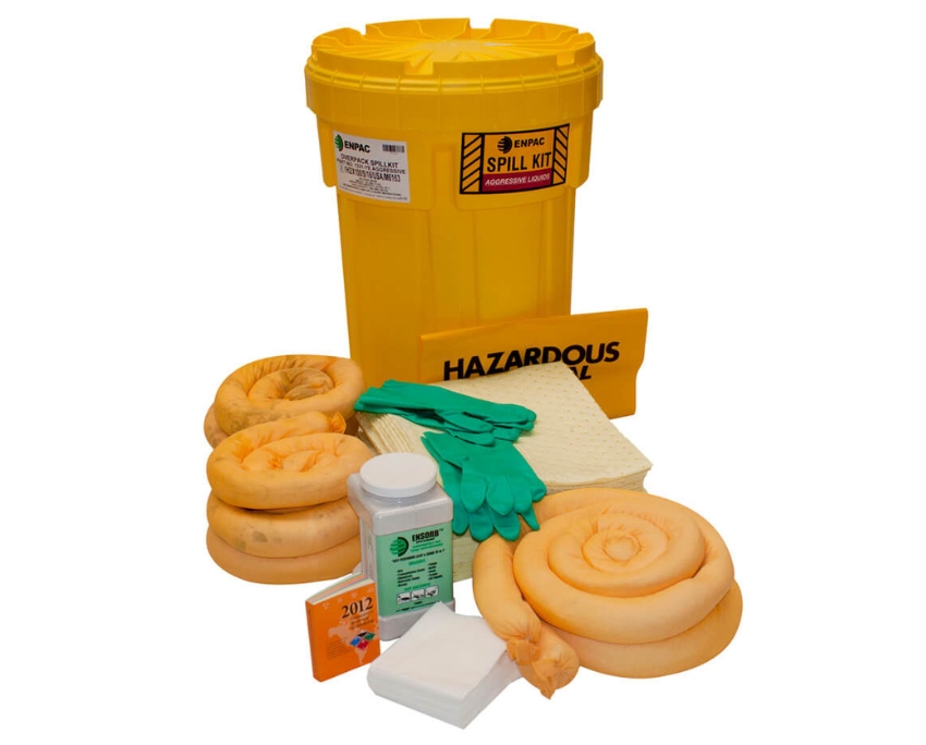 30 Gallon Chemical Spill Kit in ENPAC Salvage Drum 