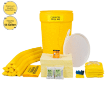 55 Gallon Chemical Spill Kit in ENPAC Overpack Drum