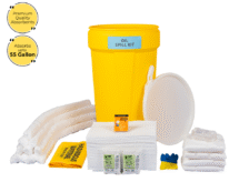 55 Gallon Oil Spill Kit in ENPAC Overpack Drum