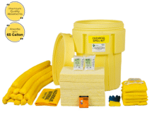 65 Gallon Chemical Spill Kit in ENPAC Salvage Drum