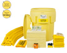 95 Gallon Chemical Spill Kit in ENPAC Salvage Drum