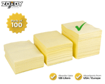 Chemical Absorbent Pad, Bonded, Heavyweight