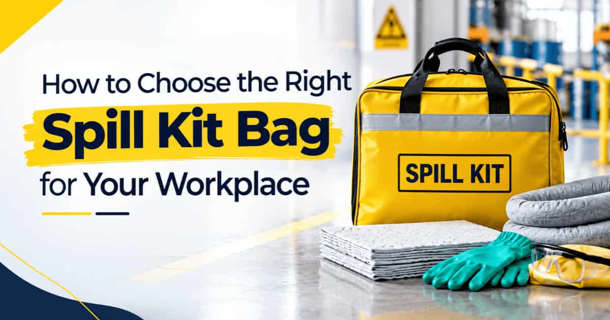 Choosing Right Spill Kit Bag