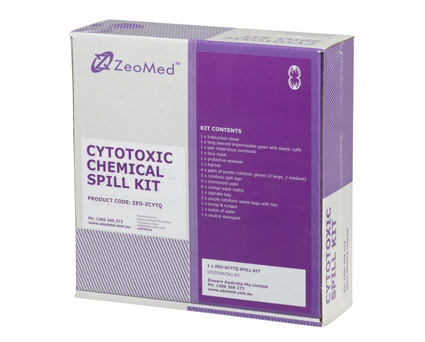 Cytotoxic Chemical Spill Kit in Compact Box 