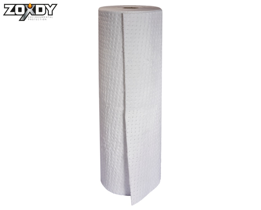 Oil Absorbent Rolls, Bonded, Mediumweight, 30″ Width. 