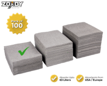 Universal Absorbent Pad, Bonded, Lightweight