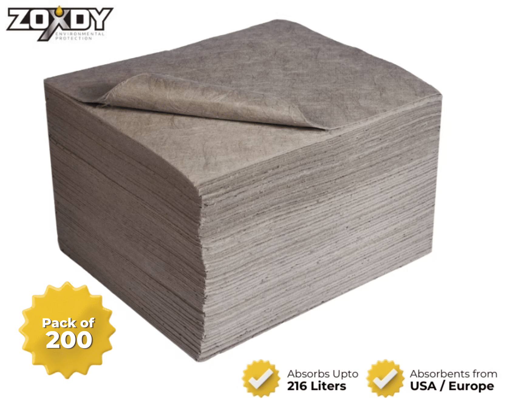universal absorbent plain pad